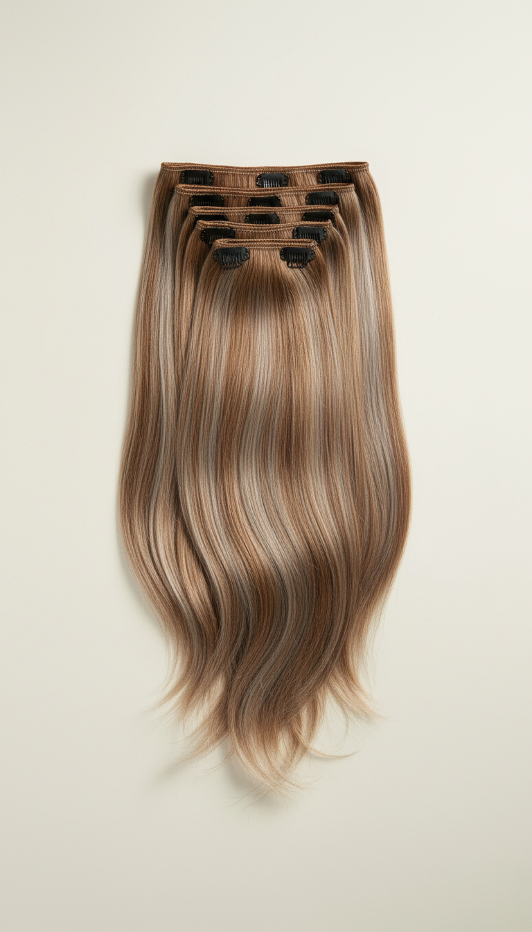 Clip-In 100% Remy Human Hair