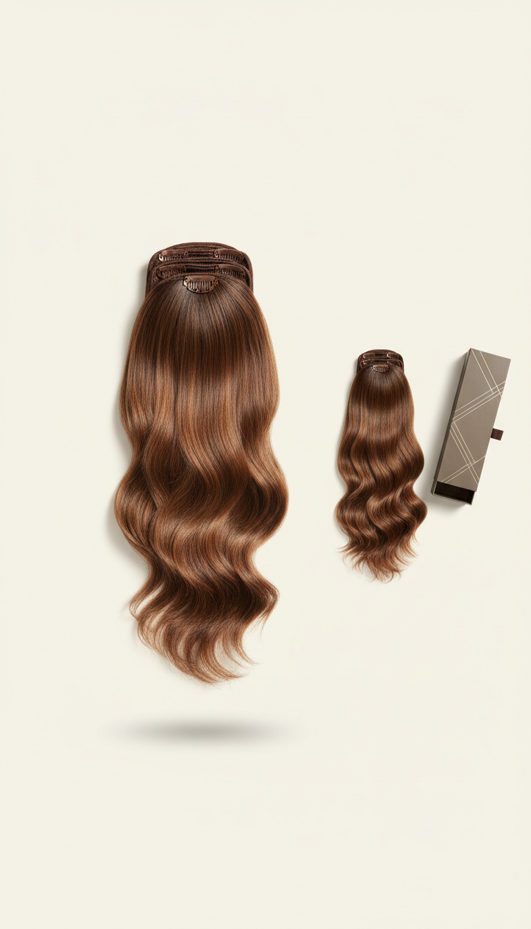 Clip-In Remy Extensions 20" Length